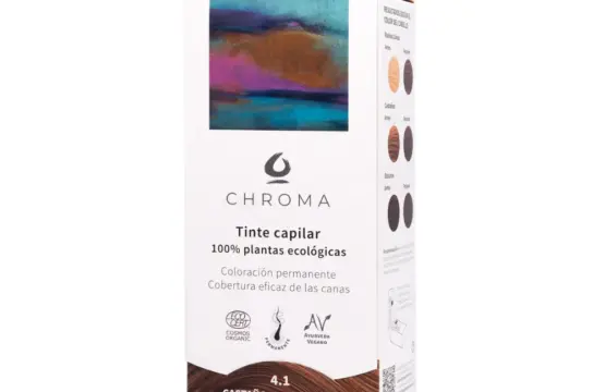 Chroma Tinte Natural 4.1 Castaño Medio Ceniza 100g